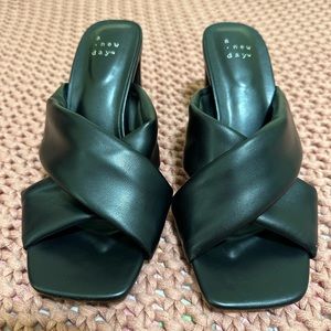 A new day Black Heels